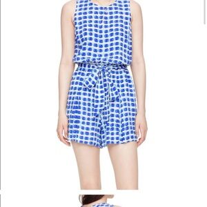 Kate Spade island stamp romper